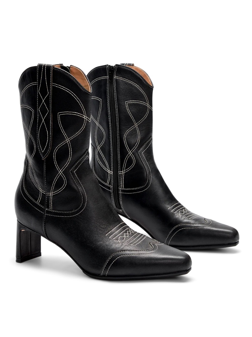 Bared Black Willet Boots